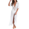 Women Bikini Swimwear Cover Up Cardigan Beach Swimsuit Dress