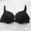 Glossy solid color front button bra cover adjustable thickening push up underwear nursing